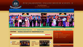 What Bjemschool-ii.org website looked like in 2023 (This year)