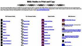 What Biblestudies4u.info website looked like in 2023 (This year)