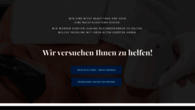 What Beautymed-one.de website looked like in 2023 (This year)