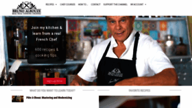 What Brunoskitchen.net website looked like in 2023 (This year)