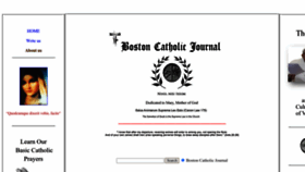What Boston-catholic-journal.com website looked like in 2023 (This year)