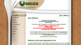 What Breier-dental.com website looked like in 2023 (This year)