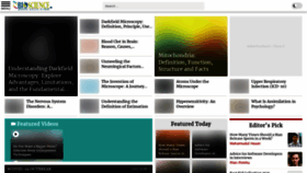 What Bioscience.pk website looked like in 2023 (1 year ago)