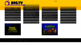 What B98.tv website looked like in 2023 (This year)
