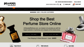 What Brandedperfume.com website looked like in 2023 (This year)