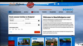 What Beachbulgaria.com website looked like in 2023 (This year)