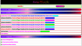 What Balajimusic.in website looked like in 2023 (This year)