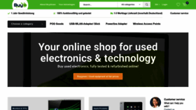 What Buygreen.de website looked like in 2023 (This year)