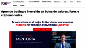What Brokerjunior.com website looked like in 2023 (This year)