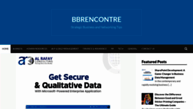 What Bbrencontre.com website looked like in 2023 (This year)