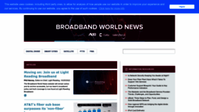 What Broadbandworldnews.com website looked like in 2023 (This year)