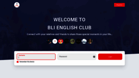 What Bli-club.us website looked like in 2023 (This year)