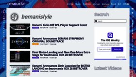What Bemanistyle.com website looked like in 2023 (This year)