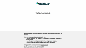 What Blablacar.pl website looked like in 2023 (This year)