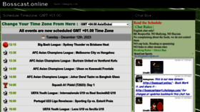 What Bosscast.online website looked like in 2023 (This year)