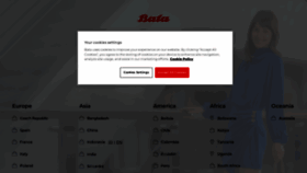 What Bata.com website looked like in 2023 (This year)