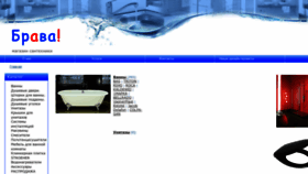 What Brava-ekb.ru website looked like in 2023 (This year)