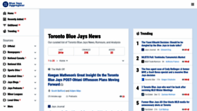 What Bluejaysaggr.com website looked like in 2023 (This year)