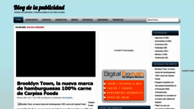 What Blogdelapublicidad.com website looked like in 2023 (This year)