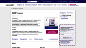 What Bit-tender.ru website looked like in 2023 (This year)