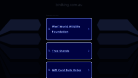 What Birdking.com.au website looked like in 2023 (This year)