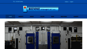 What Biemmeclimatic.it website looked like in 2023 (This year)
