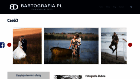 What Bartografia.pl website looked like in 2023 (This year)