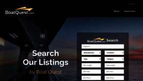 What Boatquest.com website looked like in 2023 (This year)