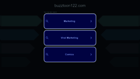 What Buzztoon122.com website looked like in 2023 (This year)