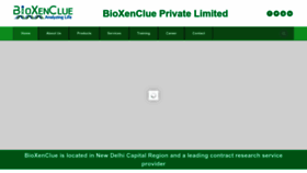 What Bioxenclue.com website looked like in 2023 (This year)