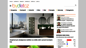What Bydlet.cz website looked like in 2023 (This year)