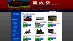 What Bgtrainworld.com website looked like in 2023 (This year)