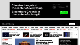 What Bloomberg.com website looked like in 2023 (This year)