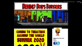 What Behindbobsburgers.com website looks like in 2024 