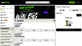 What Bet254.com website looks like in 2024 