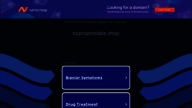 What Bupropiontabs.shop website looks like in 2024 