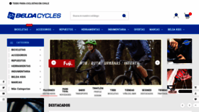 What Beldacycles.cl website looked like in 2024 (1 year ago)