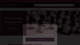 What Brambleberry.com website looks like in 2024 
