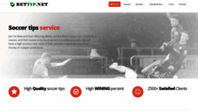 What Bettip.net website looks like in 2024 