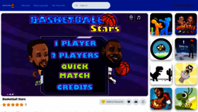 What Basketball-stars.net website looks like in 2024 