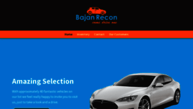 What Bajanrecon.tel website looks like in 2024 