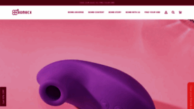 What Bombexnovelties.com website looks like in 2024 