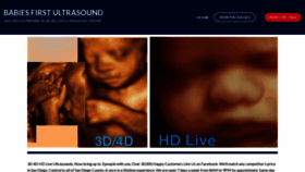 What Bfiultrasound.com website looks like in 2024 