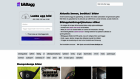 What Bildtagg.se website looks like in 2024 