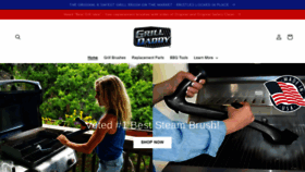 What Buygrilldaddy.com website looks like in 2024 
