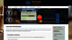 What Baldo-locuciones.com website looks like in 2024 