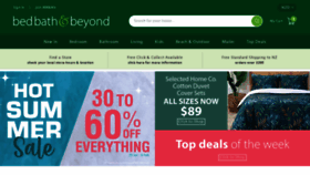 What Bedbathandbeyond.co.nz website looks like in 2024 