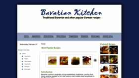 What Bavariankitchen.com website looks like in 2024 