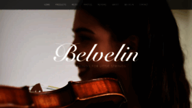 What Belvelin.se website looks like in 2024 