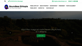 What Boundlessethiopia.com website looks like in 2024 